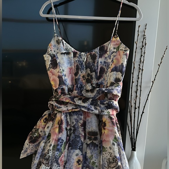 Zimmermann Tama Corset Midi Dress - Picture 7 of 9